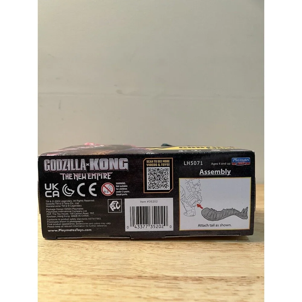 Godzilla x Kong Evolved 6in Figure Heat Ray Playmates NIB